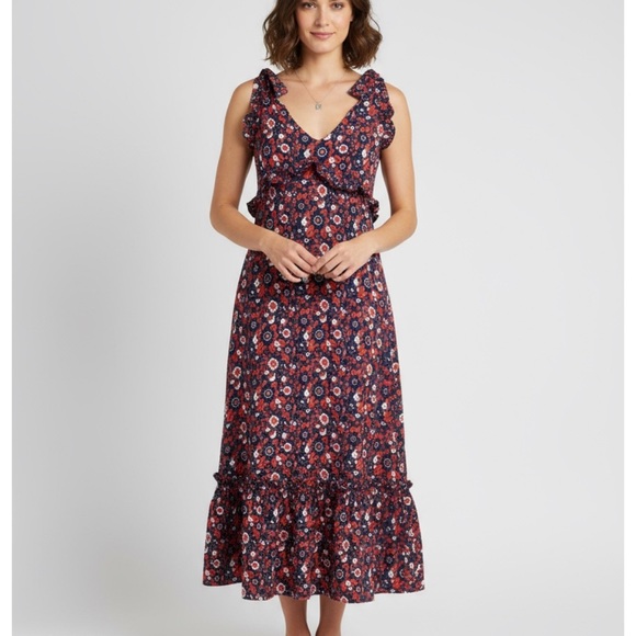 Never A Wallflower Red and White Dress XS - Picture 10 of 10